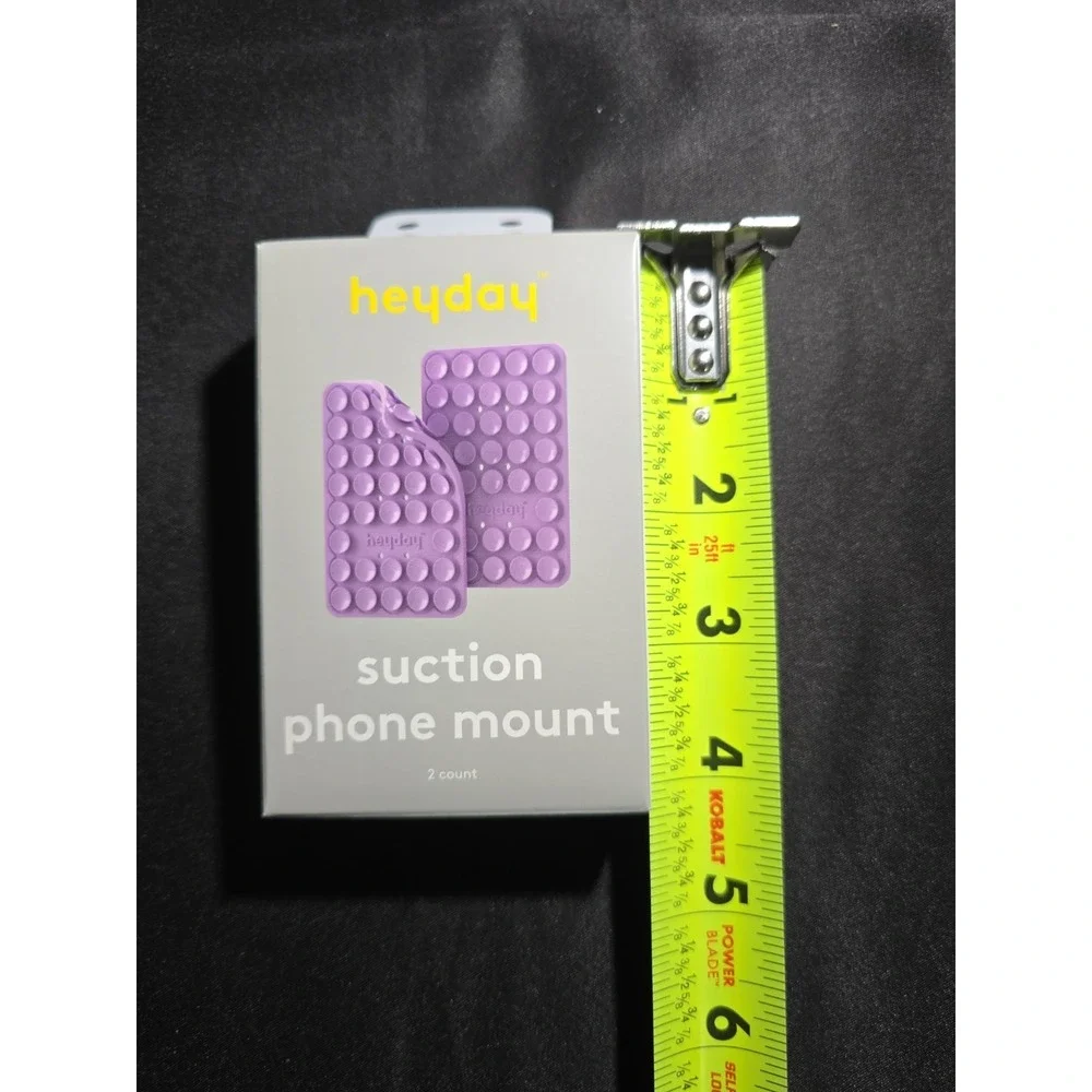 heyday Suction Mount Phone Holder 2pk - Pastel Lavender